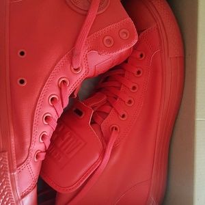 Red converse